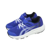 Asics 亞瑟士 慢跑鞋 Contend 10 PS 中童鞋 小朋友 藍 魔鬼氈 運動鞋 1014A394400