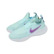Nike 慢跑鞋 Flex Runner 3 GS 大童鞋 女鞋 藍 無鞋帶 運動鞋 FN1294-401