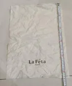 【二手衣櫃】La Feta 不織布防塵袋 防塵套 鞋子收納袋 不織布防塵套 鞋袋 包包收納袋 防塵收納袋 1140210