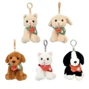 【Doudou】守護毛孩/吊飾13cm(動物布偶 掛飾 娃包)
