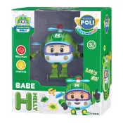 鯊玩具ToyShark ROI TOYS 救援小英雄波力POLI BABE 4吋變形車 赫利 【鯊玩具】