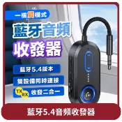 【HOTAI購】【E store】桃苗選品—藍牙5.4音頻收發器 TX RX雙向模式 車用藍牙 3.5mm AUX藍牙接收器 發射器 車用家用通用