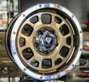 【田中輪胎館】休旅車 4X4 貨卡 專用鋁圈式樣 17吋 5X139.7 / 6X139.7 8.5J ET0 古銅車邊