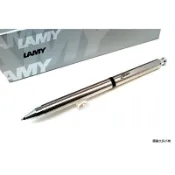 【圓融文具小妹】德國 LAMY 聖賢系列 745 不鏽鋼 三用筆 黑+紅色+0.5自動筆 市價2500元