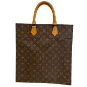 【DOKODEMO】【二手】LOUIS VUITTON VUITTON) M51140 Sac Plat A4相容手提包，Monogram帆布托特包，單肩包，ブラウン