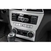 BENZ 面板 冷氣 按鍵 中控 旋鈕W204碳纖 調鈕 不鏽鋼 C250 CD C200 C300 C63