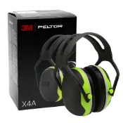3M PELTOR X4A 隔音耳罩/綠  【黑/白兩款包裝 隨機出貨】