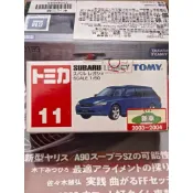 TOMICA  NO.11絕版舊藍標SUBARU LEGACY 新車貼 福利品