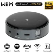 無線WiFi音頻接收器藍牙無損HiFi流媒體播放器airplay2多房間推送【北歐居家生活】