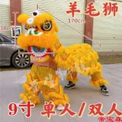 【桃園出貨】舞獅 醒獅 獅被 獅子頭 道具 兒童錶演 錶演獅被 演出裝扮道具 民俗技藝 舞龍舞獅獅頭舞獅全套獅子頭舞獅