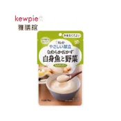 (店+)艾護康 雅膳誼 KewpieY4-17 好吞嚥 野菜鱈魚時蔬 介護食 75g/包 流質食品 老人粥 老人食品 即食粥