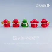 💥臺灣有貨🌈免運!💥新年春節五路財神爺公仔 diy裝飾品盲袋微景觀配件桌面車載小擺件