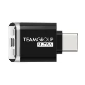 【Team 十銓】ULTRA CR I USB-C 讀卡機 microSD 記憶卡(W01 黑色)