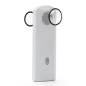 RICOH 適用於理光 Theta SC2 S V 的相機三腳架安裝鏡頭護罩 PC 保護蓋套件(透明