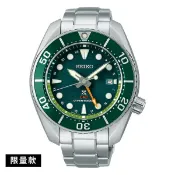 大高雄鐘錶城 seiko SK037 精工 PROSPEX SK037 5K65-0AA0G(SFK003J1) GMT 太陽能潛水錶 綠面 45mm｜樂天領券現折★全館特惠中★指定刷卡回饋10%