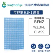 【Original Life沅瑢】 沅瑢適用BENZ：W210-E CLASS 長效可水洗 汽車冷氣濾網