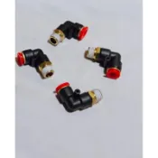 省力彎頭 快速接頭 PU管 塑膠接頭 外牙 SPL 1/4*6  1/4*8  1/4*10  1/4*12 mm