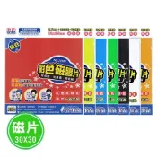 龍瀚文具 成功/高等 30x30cm 彩色磁膠片 21303
