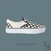 VANS CLASSIC SLIP-ON 黑白棋盤格 經典 厚底 VN00018EBWW【Insane-21】