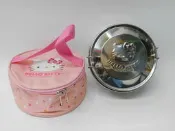 土城三隻米蟲  三麗鷗 hello kitty 凱蒂貓不鏽鋼便當盒 附便當提袋