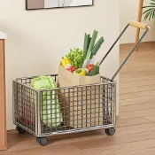 買菜籃 菜籃車 買菜車 買菜推車 折疊購物車 買菜拉車 拉車 貨物推車 折疊伸縮菜籃車 買菜拖車