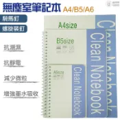 防靜電 無塵室筆記本 筆記本 無塵室記事本 記事本 A4 B5 A6