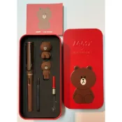 [現貨未拆封] LAMY X LINE FRIENDS 拉米 熊大 聯名限量 鐵盒 熊大狩獵者 鋼筆 韓國官方正品