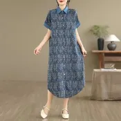[韓國K.W.]韓國空運薄丹寧情挑黑夜寬鬆牛仔拼接背心洋裝(小香風/輕量涼感/背心裙/休閒/日系/通勤/渡假)
