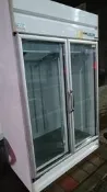 台南2手 雙門冷藏冰箱/4尺玻璃冷藏冰箱/雙門西點櫥