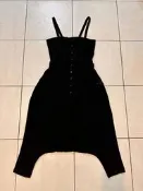 Yohji Yamamoto x adidas Y-3 山本耀司 Y3 連身褲 飛鼠褲 哈倫褲 吊帶褲