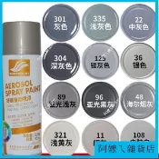 【新品低價】銀灰色自動噴漆 手搖噴漆 塗鴉 牆面 啞光灰 深灰 黑灰 油漆 汽車防銹漆 噴漆罐 鐵樂士噴漆 汽車噴漆 防