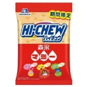 +東瀛go+森永 嗨啾 HI-CHEW 乳酸菌水果夾心糖 媽咪飲料風味軟糖 68g 牛奶/桃子/白葡萄 Mamy