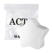 【ACTS 維詩彩妝】高密度Q海綿 厚切星星 2入