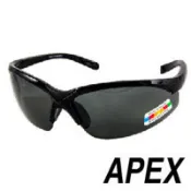 APEX 908A偏光眼鏡-黑 戶外 自行車 旅遊 登山 露營