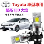 兩顆【Toyota專用】LED大燈 原廠直上解碼 汽車LED頭燈燈泡 D2S D4S ALTIS CAMRY HID大燈