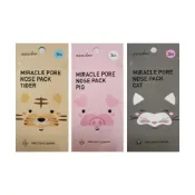 (店+)【Miraclair】黑頭粉刺鼻貼3片入 (妙鼻貼 粉刺貼 韓國產品 去黑頭粉刺)