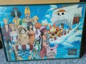 【銓芳家具】ONE PIECE航海王 海賊王 強者天下 拼圖 520片 54×39cm 已裱框 壁畫 掛畫 裝飾畫 收藏
