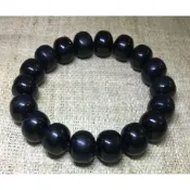 E690】龍宮舍利12mm黑金剛手串