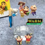 🤖️現貨 一套7款附盒子 蠟筆小新 杯緣子 公仔