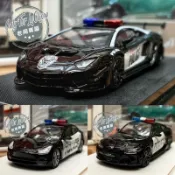 現貨 老周微影 TM 🇺🇸 美國 警車 藍寶堅尼 Lp700 特斯拉 BMW M4 合金模型車