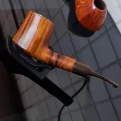 Lorenzo Brazil 7114 巴西木 內嵌 石楠木 煙鬥 菸鬥 briar pipe 棕櫚木 橄欖木