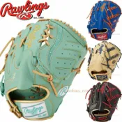 全球選品1館 生活百貨 【精品棒球日本Rawlings Hyper Tech 高級炫彩款全牛皮投手手套