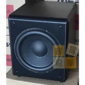 【音響倉庫】MESSI 新款12吋主動式重低音喇叭SW-8200採用質感髮絲紋路設計,原木色與黑木色可選擇