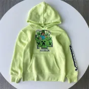 衣斯坦寶｜歐美正版 當個創世神 Minecraft 男童 女童 成人 連帽上衣 長袖衣服 麥塊 史蒂夫 苦力怕 我的世界