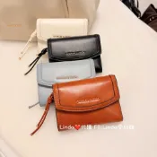 Linda❤️代購 Charles & Keith 小CK Haylen 三折短夾 扭結飾帶 Ck6-10681274