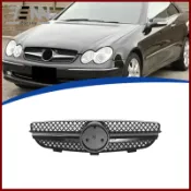適用於【賓士BENZ 2003-2009款CLK W209】升級AMG款水箱罩改裝