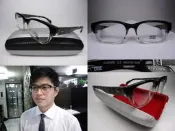 【信義計劃】全新真品 Cube 光學眼鏡 復古粗框大框 布纖維鏡腳 超越RB Moscot Tart Arnel