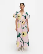 【Marimekko】Sh Kaffet Unikko 洋裝