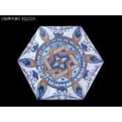 《磁磚本舖》EQ1723 托斯卡尼復古六角花磚 17.5x20cm 玄關 地磚 西班牙進口