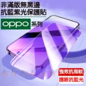 非滿版 抗藍光 螢幕貼 紫光 保護貼 適用 OPPO Reno 16 15 14 F A98 A79 A6X A6S